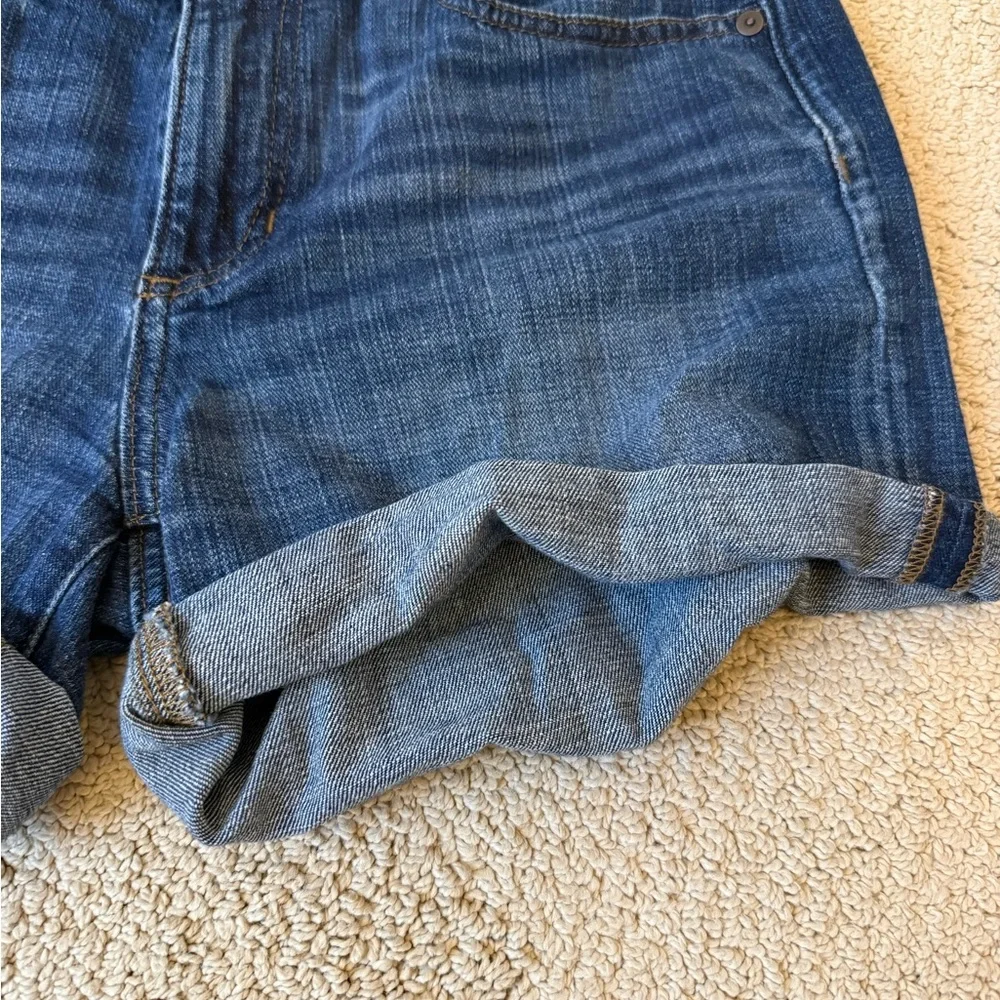 Banana Republic Dark Blue Jean Shorts - Picture 3 of 4